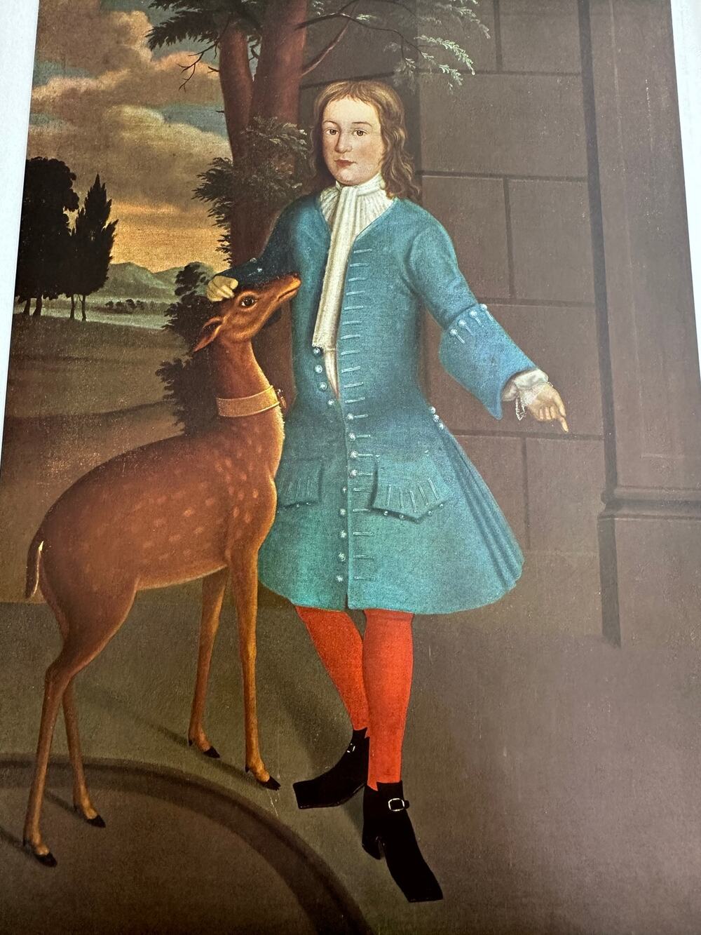 John Van Cortlandt Portrait Painting Art Print Frameable ~ 260505-WH 292
